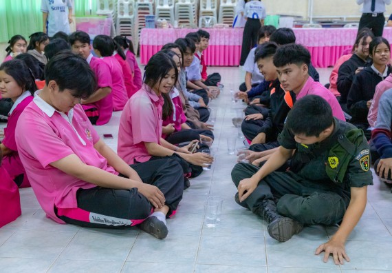 ภาพกิจกรรม  คณะวิทยาศาสตร์และเทคโนโลยี มหาวิทยาลัยราชภัฏกำแพงเพชร จัดกิจกรรมค่ายวิชาการเพื่อพัฒนากำลังคนด้านวิทยาศาสตร์และเทคโนโลยี ปีการศึกษา 2567  โรงเรียนนาบ่อคำวิทยาคม