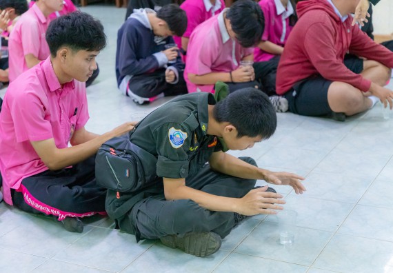 ภาพกิจกรรม  คณะวิทยาศาสตร์และเทคโนโลยี มหาวิทยาลัยราชภัฏกำแพงเพชร จัดกิจกรรมค่ายวิชาการเพื่อพัฒนากำลังคนด้านวิทยาศาสตร์และเทคโนโลยี ปีการศึกษา 2567  โรงเรียนนาบ่อคำวิทยาคม