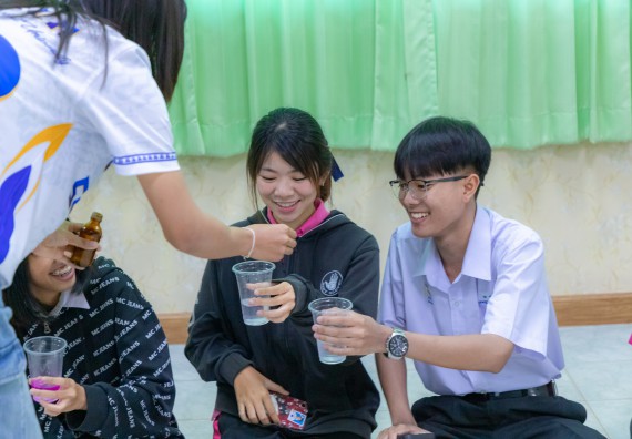 ภาพกิจกรรม  คณะวิทยาศาสตร์และเทคโนโลยี มหาวิทยาลัยราชภัฏกำแพงเพชร จัดกิจกรรมค่ายวิชาการเพื่อพัฒนากำลังคนด้านวิทยาศาสตร์และเทคโนโลยี ปีการศึกษา 2567  โรงเรียนนาบ่อคำวิทยาคม