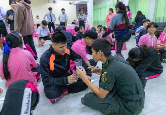 ภาพกิจกรรม  คณะวิทยาศาสตร์และเทคโนโลยี มหาวิทยาลัยราชภัฏกำแพงเพชร จัดกิจกรรมค่ายวิชาการเพื่อพัฒนากำลังคนด้านวิทยาศาสตร์และเทคโนโลยี ปีการศึกษา 2567  โรงเรียนนาบ่อคำวิทยาคม