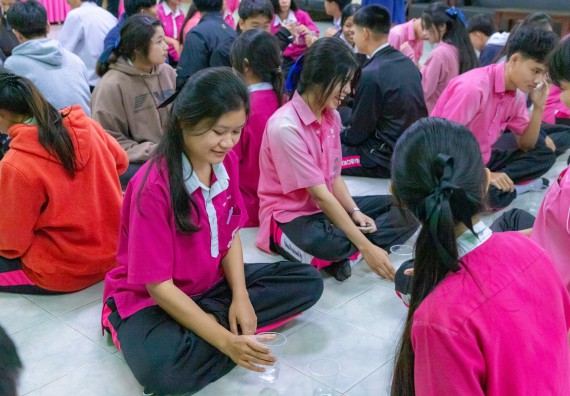 ภาพกิจกรรม  คณะวิทยาศาสตร์และเทคโนโลยี มหาวิทยาลัยราชภัฏกำแพงเพชร จัดกิจกรรมค่ายวิชาการเพื่อพัฒนากำลังคนด้านวิทยาศาสตร์และเทคโนโลยี ปีการศึกษา 2567  โรงเรียนนาบ่อคำวิทยาคม