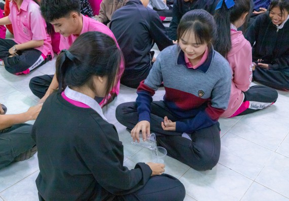 ภาพกิจกรรม  คณะวิทยาศาสตร์และเทคโนโลยี มหาวิทยาลัยราชภัฏกำแพงเพชร จัดกิจกรรมค่ายวิชาการเพื่อพัฒนากำลังคนด้านวิทยาศาสตร์และเทคโนโลยี ปีการศึกษา 2567  โรงเรียนนาบ่อคำวิทยาคม