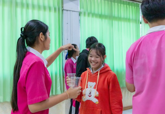 ภาพกิจกรรม  คณะวิทยาศาสตร์และเทคโนโลยี มหาวิทยาลัยราชภัฏกำแพงเพชร จัดกิจกรรมค่ายวิชาการเพื่อพัฒนากำลังคนด้านวิทยาศาสตร์และเทคโนโลยี ปีการศึกษา 2567  โรงเรียนนาบ่อคำวิทยาคม