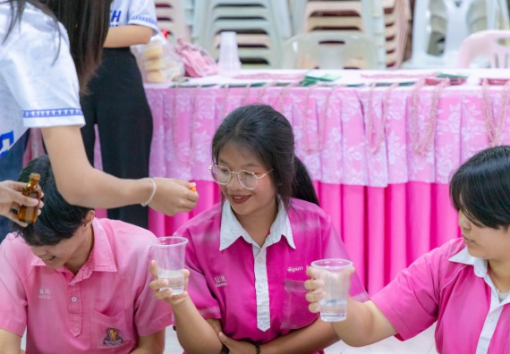 ภาพกิจกรรม  คณะวิทยาศาสตร์และเทคโนโลยี มหาวิทยาลัยราชภัฏกำแพงเพชร จัดกิจกรรมค่ายวิชาการเพื่อพัฒนากำลังคนด้านวิทยาศาสตร์และเทคโนโลยี ปีการศึกษา 2567  โรงเรียนนาบ่อคำวิทยาคม
