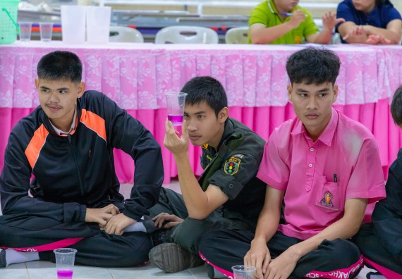 ภาพกิจกรรม  คณะวิทยาศาสตร์และเทคโนโลยี มหาวิทยาลัยราชภัฏกำแพงเพชร จัดกิจกรรมค่ายวิชาการเพื่อพัฒนากำลังคนด้านวิทยาศาสตร์และเทคโนโลยี ปีการศึกษา 2567  โรงเรียนนาบ่อคำวิทยาคม