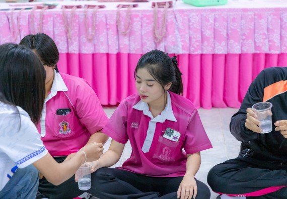 ภาพกิจกรรม  คณะวิทยาศาสตร์และเทคโนโลยี มหาวิทยาลัยราชภัฏกำแพงเพชร จัดกิจกรรมค่ายวิชาการเพื่อพัฒนากำลังคนด้านวิทยาศาสตร์และเทคโนโลยี ปีการศึกษา 2567  โรงเรียนนาบ่อคำวิทยาคม