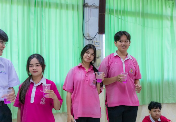 ภาพกิจกรรม  คณะวิทยาศาสตร์และเทคโนโลยี มหาวิทยาลัยราชภัฏกำแพงเพชร จัดกิจกรรมค่ายวิชาการเพื่อพัฒนากำลังคนด้านวิทยาศาสตร์และเทคโนโลยี ปีการศึกษา 2567  โรงเรียนนาบ่อคำวิทยาคม