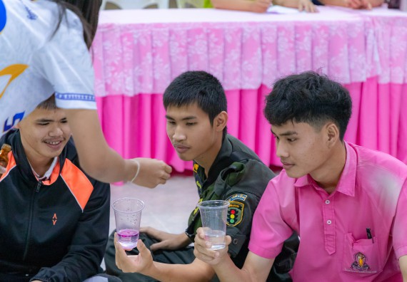 ภาพกิจกรรม  คณะวิทยาศาสตร์และเทคโนโลยี มหาวิทยาลัยราชภัฏกำแพงเพชร จัดกิจกรรมค่ายวิชาการเพื่อพัฒนากำลังคนด้านวิทยาศาสตร์และเทคโนโลยี ปีการศึกษา 2567  โรงเรียนนาบ่อคำวิทยาคม