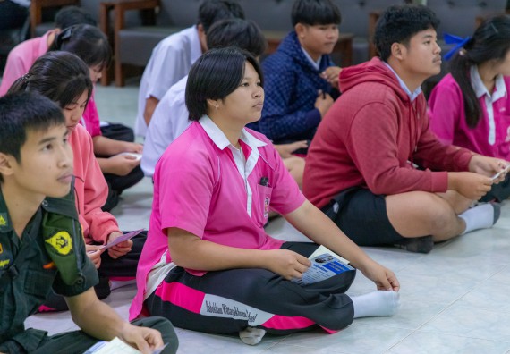 ภาพกิจกรรม  คณะวิทยาศาสตร์และเทคโนโลยี มหาวิทยาลัยราชภัฏกำแพงเพชร จัดกิจกรรมค่ายวิชาการเพื่อพัฒนากำลังคนด้านวิทยาศาสตร์และเทคโนโลยี ปีการศึกษา 2567  โรงเรียนนาบ่อคำวิทยาคม