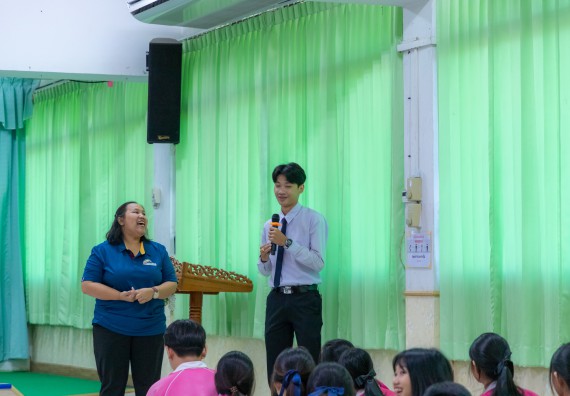 ภาพกิจกรรม  คณะวิทยาศาสตร์และเทคโนโลยี มหาวิทยาลัยราชภัฏกำแพงเพชร จัดกิจกรรมค่ายวิชาการเพื่อพัฒนากำลังคนด้านวิทยาศาสตร์และเทคโนโลยี ปีการศึกษา 2567  โรงเรียนนาบ่อคำวิทยาคม