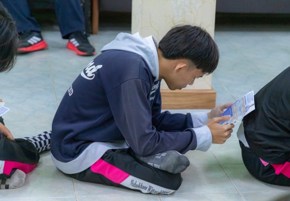 ภาพกิจกรรม  คณะวิทยาศาสตร์และเทคโนโลยี มหาวิทยาลัยราชภัฏกำแพงเพชร จัดกิจกรรมค่ายวิชาการเพื่อพัฒนากำลังคนด้านวิทยาศาสตร์และเทคโนโลยี ปีการศึกษา 2567  โรงเรียนนาบ่อคำวิทยาคม