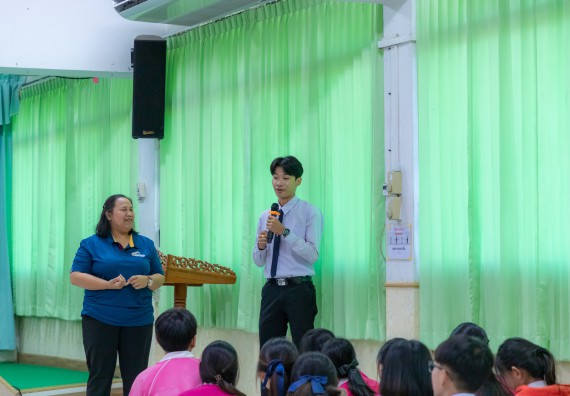 ภาพกิจกรรม  คณะวิทยาศาสตร์และเทคโนโลยี มหาวิทยาลัยราชภัฏกำแพงเพชร จัดกิจกรรมค่ายวิชาการเพื่อพัฒนากำลังคนด้านวิทยาศาสตร์และเทคโนโลยี ปีการศึกษา 2567  โรงเรียนนาบ่อคำวิทยาคม