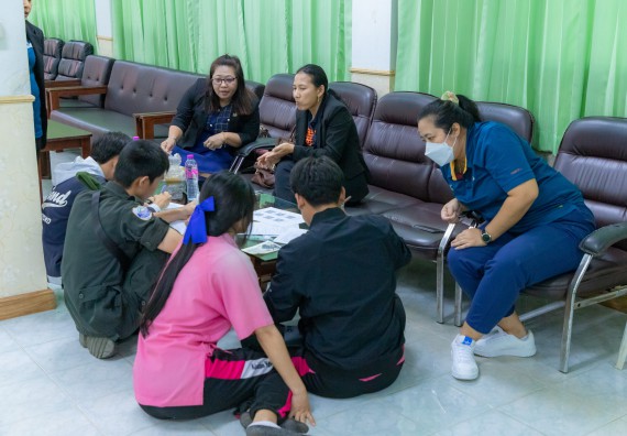 ภาพกิจกรรม  คณะวิทยาศาสตร์และเทคโนโลยี มหาวิทยาลัยราชภัฏกำแพงเพชร จัดกิจกรรมค่ายวิชาการเพื่อพัฒนากำลังคนด้านวิทยาศาสตร์และเทคโนโลยี ปีการศึกษา 2567  โรงเรียนนาบ่อคำวิทยาคม