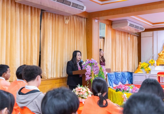 ภาพกิจกรรม  คณะวิทยาศาสตร์และเทคโนโลยี มหาวิทยาลัยราชภัฏกำแพงเพชร จัดกิจกรรมค่ายวิชาการเพื่อพัฒนากำลังคนด้านวิทยาศาสตร์และเทคโนโลยี ปีการศึกษา 2567 โรงเรียนปางศิลาทองศึกษา