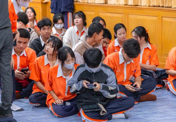 ภาพกิจกรรม  คณะวิทยาศาสตร์และเทคโนโลยี มหาวิทยาลัยราชภัฏกำแพงเพชร จัดกิจกรรมค่ายวิชาการเพื่อพัฒนากำลังคนด้านวิทยาศาสตร์และเทคโนโลยี ปีการศึกษา 2567 โรงเรียนปางศิลาทองศึกษา