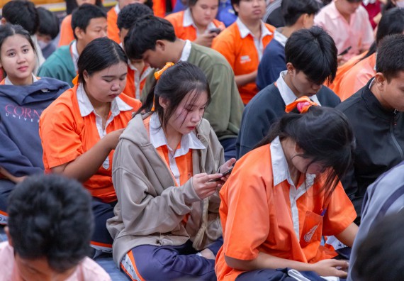 ภาพกิจกรรม  คณะวิทยาศาสตร์และเทคโนโลยี มหาวิทยาลัยราชภัฏกำแพงเพชร จัดกิจกรรมค่ายวิชาการเพื่อพัฒนากำลังคนด้านวิทยาศาสตร์และเทคโนโลยี ปีการศึกษา 2567 โรงเรียนปางศิลาทองศึกษา