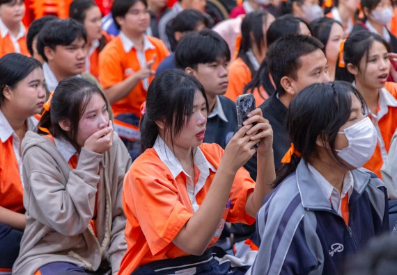 ภาพกิจกรรม  คณะวิทยาศาสตร์และเทคโนโลยี มหาวิทยาลัยราชภัฏกำแพงเพชร จัดกิจกรรมค่ายวิชาการเพื่อพัฒนากำลังคนด้านวิทยาศาสตร์และเทคโนโลยี ปีการศึกษา 2567 โรงเรียนปางศิลาทองศึกษา