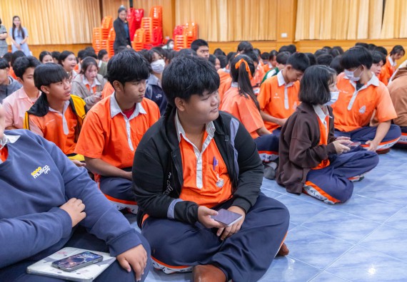 ภาพกิจกรรม  คณะวิทยาศาสตร์และเทคโนโลยี มหาวิทยาลัยราชภัฏกำแพงเพชร จัดกิจกรรมค่ายวิชาการเพื่อพัฒนากำลังคนด้านวิทยาศาสตร์และเทคโนโลยี ปีการศึกษา 2567 โรงเรียนปางศิลาทองศึกษา