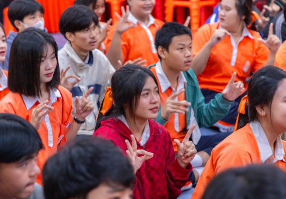 ภาพกิจกรรม  คณะวิทยาศาสตร์และเทคโนโลยี มหาวิทยาลัยราชภัฏกำแพงเพชร จัดกิจกรรมค่ายวิชาการเพื่อพัฒนากำลังคนด้านวิทยาศาสตร์และเทคโนโลยี ปีการศึกษา 2567 โรงเรียนปางศิลาทองศึกษา