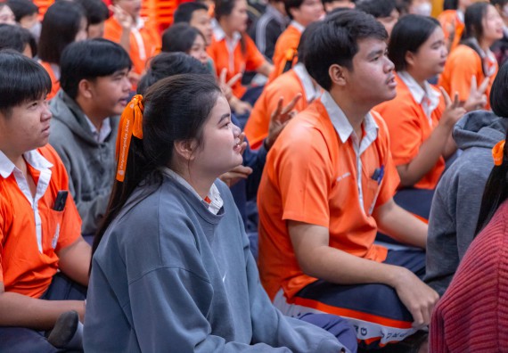 ภาพกิจกรรม  คณะวิทยาศาสตร์และเทคโนโลยี มหาวิทยาลัยราชภัฏกำแพงเพชร จัดกิจกรรมค่ายวิชาการเพื่อพัฒนากำลังคนด้านวิทยาศาสตร์และเทคโนโลยี ปีการศึกษา 2567 โรงเรียนปางศิลาทองศึกษา