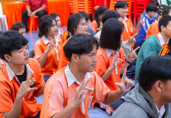 ภาพกิจกรรม  คณะวิทยาศาสตร์และเทคโนโลยี มหาวิทยาลัยราชภัฏกำแพงเพชร จัดกิจกรรมค่ายวิชาการเพื่อพัฒนากำลังคนด้านวิทยาศาสตร์และเทคโนโลยี ปีการศึกษา 2567 โรงเรียนปางศิลาทองศึกษา