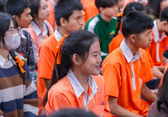 ภาพกิจกรรม  คณะวิทยาศาสตร์และเทคโนโลยี มหาวิทยาลัยราชภัฏกำแพงเพชร จัดกิจกรรมค่ายวิชาการเพื่อพัฒนากำลังคนด้านวิทยาศาสตร์และเทคโนโลยี ปีการศึกษา 2567 โรงเรียนปางศิลาทองศึกษา