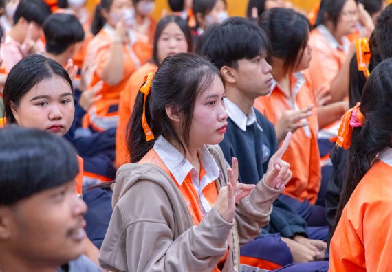 ภาพกิจกรรม  คณะวิทยาศาสตร์และเทคโนโลยี มหาวิทยาลัยราชภัฏกำแพงเพชร จัดกิจกรรมค่ายวิชาการเพื่อพัฒนากำลังคนด้านวิทยาศาสตร์และเทคโนโลยี ปีการศึกษา 2567 โรงเรียนปางศิลาทองศึกษา