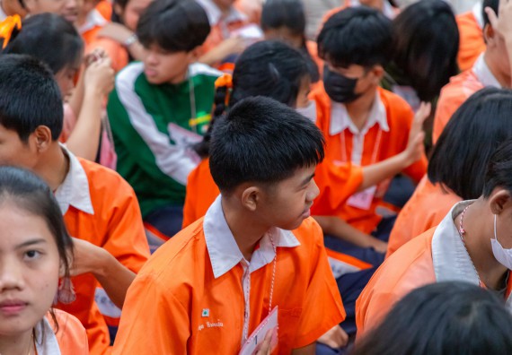 ภาพกิจกรรม  คณะวิทยาศาสตร์และเทคโนโลยี มหาวิทยาลัยราชภัฏกำแพงเพชร จัดกิจกรรมค่ายวิชาการเพื่อพัฒนากำลังคนด้านวิทยาศาสตร์และเทคโนโลยี ปีการศึกษา 2567 โรงเรียนปางศิลาทองศึกษา