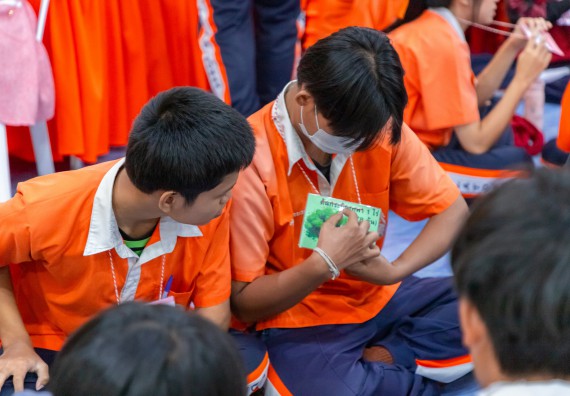 ภาพกิจกรรม  คณะวิทยาศาสตร์และเทคโนโลยี มหาวิทยาลัยราชภัฏกำแพงเพชร จัดกิจกรรมค่ายวิชาการเพื่อพัฒนากำลังคนด้านวิทยาศาสตร์และเทคโนโลยี ปีการศึกษา 2567 โรงเรียนปางศิลาทองศึกษา