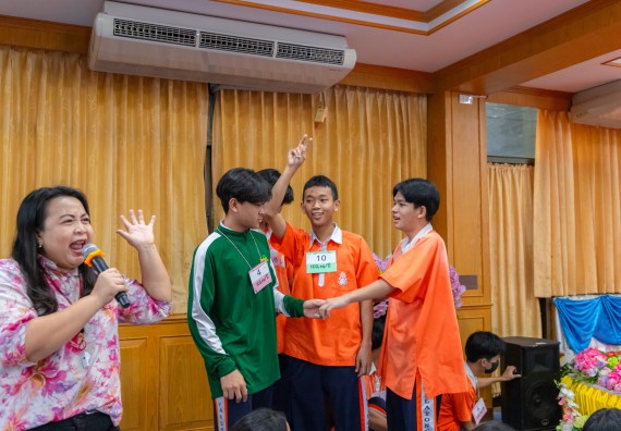 ภาพกิจกรรม  คณะวิทยาศาสตร์และเทคโนโลยี มหาวิทยาลัยราชภัฏกำแพงเพชร จัดกิจกรรมค่ายวิชาการเพื่อพัฒนากำลังคนด้านวิทยาศาสตร์และเทคโนโลยี ปีการศึกษา 2567 โรงเรียนปางศิลาทองศึกษา