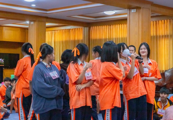 ภาพกิจกรรม  คณะวิทยาศาสตร์และเทคโนโลยี มหาวิทยาลัยราชภัฏกำแพงเพชร จัดกิจกรรมค่ายวิชาการเพื่อพัฒนากำลังคนด้านวิทยาศาสตร์และเทคโนโลยี ปีการศึกษา 2567 โรงเรียนปางศิลาทองศึกษา