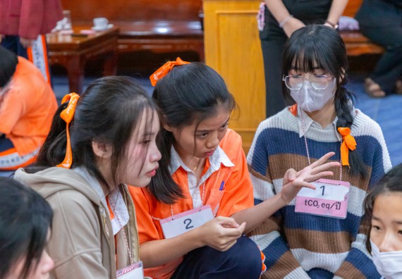 ภาพกิจกรรม  คณะวิทยาศาสตร์และเทคโนโลยี มหาวิทยาลัยราชภัฏกำแพงเพชร จัดกิจกรรมค่ายวิชาการเพื่อพัฒนากำลังคนด้านวิทยาศาสตร์และเทคโนโลยี ปีการศึกษา 2567 โรงเรียนปางศิลาทองศึกษา