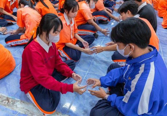 ภาพกิจกรรม  คณะวิทยาศาสตร์และเทคโนโลยี มหาวิทยาลัยราชภัฏกำแพงเพชร จัดกิจกรรมค่ายวิชาการเพื่อพัฒนากำลังคนด้านวิทยาศาสตร์และเทคโนโลยี ปีการศึกษา 2567 โรงเรียนปางศิลาทองศึกษา