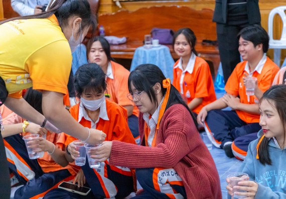 ภาพกิจกรรม  คณะวิทยาศาสตร์และเทคโนโลยี มหาวิทยาลัยราชภัฏกำแพงเพชร จัดกิจกรรมค่ายวิชาการเพื่อพัฒนากำลังคนด้านวิทยาศาสตร์และเทคโนโลยี ปีการศึกษา 2567 โรงเรียนปางศิลาทองศึกษา