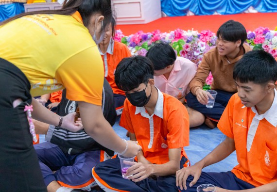 ภาพกิจกรรม  คณะวิทยาศาสตร์และเทคโนโลยี มหาวิทยาลัยราชภัฏกำแพงเพชร จัดกิจกรรมค่ายวิชาการเพื่อพัฒนากำลังคนด้านวิทยาศาสตร์และเทคโนโลยี ปีการศึกษา 2567 โรงเรียนปางศิลาทองศึกษา