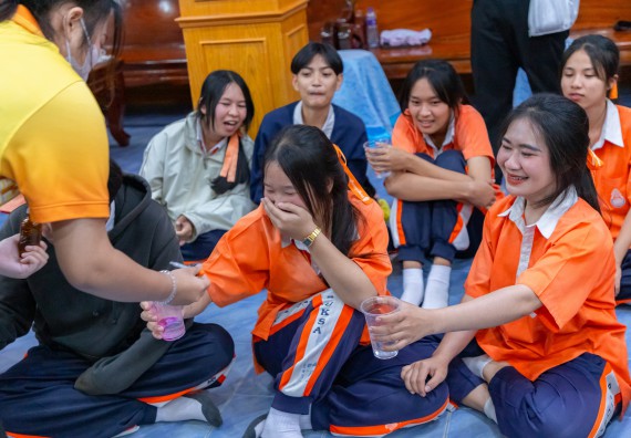 ภาพกิจกรรม  คณะวิทยาศาสตร์และเทคโนโลยี มหาวิทยาลัยราชภัฏกำแพงเพชร จัดกิจกรรมค่ายวิชาการเพื่อพัฒนากำลังคนด้านวิทยาศาสตร์และเทคโนโลยี ปีการศึกษา 2567 โรงเรียนปางศิลาทองศึกษา