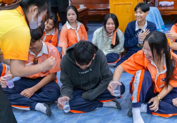 ภาพกิจกรรม  คณะวิทยาศาสตร์และเทคโนโลยี มหาวิทยาลัยราชภัฏกำแพงเพชร จัดกิจกรรมค่ายวิชาการเพื่อพัฒนากำลังคนด้านวิทยาศาสตร์และเทคโนโลยี ปีการศึกษา 2567 โรงเรียนปางศิลาทองศึกษา