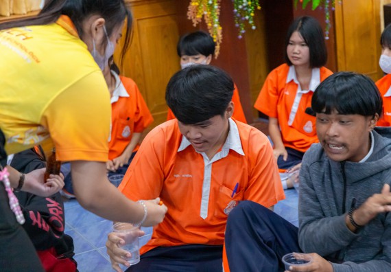 ภาพกิจกรรม  คณะวิทยาศาสตร์และเทคโนโลยี มหาวิทยาลัยราชภัฏกำแพงเพชร จัดกิจกรรมค่ายวิชาการเพื่อพัฒนากำลังคนด้านวิทยาศาสตร์และเทคโนโลยี ปีการศึกษา 2567 โรงเรียนปางศิลาทองศึกษา