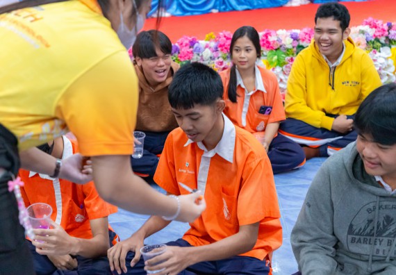 ภาพกิจกรรม  คณะวิทยาศาสตร์และเทคโนโลยี มหาวิทยาลัยราชภัฏกำแพงเพชร จัดกิจกรรมค่ายวิชาการเพื่อพัฒนากำลังคนด้านวิทยาศาสตร์และเทคโนโลยี ปีการศึกษา 2567 โรงเรียนปางศิลาทองศึกษา