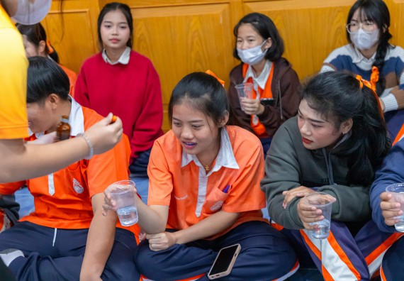 ภาพกิจกรรม  คณะวิทยาศาสตร์และเทคโนโลยี มหาวิทยาลัยราชภัฏกำแพงเพชร จัดกิจกรรมค่ายวิชาการเพื่อพัฒนากำลังคนด้านวิทยาศาสตร์และเทคโนโลยี ปีการศึกษา 2567 โรงเรียนปางศิลาทองศึกษา