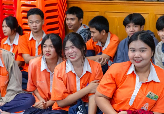 ภาพกิจกรรม  คณะวิทยาศาสตร์และเทคโนโลยี มหาวิทยาลัยราชภัฏกำแพงเพชร จัดกิจกรรมค่ายวิชาการเพื่อพัฒนากำลังคนด้านวิทยาศาสตร์และเทคโนโลยี ปีการศึกษา 2567 โรงเรียนปางศิลาทองศึกษา