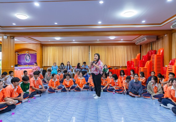 ภาพกิจกรรม  คณะวิทยาศาสตร์และเทคโนโลยี มหาวิทยาลัยราชภัฏกำแพงเพชร จัดกิจกรรมค่ายวิชาการเพื่อพัฒนากำลังคนด้านวิทยาศาสตร์และเทคโนโลยี ปีการศึกษา 2567 โรงเรียนปางศิลาทองศึกษา