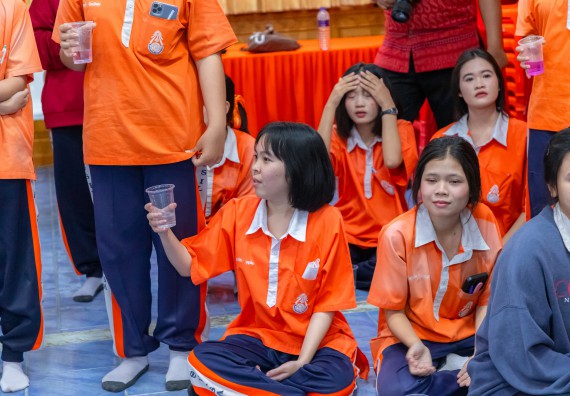 ภาพกิจกรรม  คณะวิทยาศาสตร์และเทคโนโลยี มหาวิทยาลัยราชภัฏกำแพงเพชร จัดกิจกรรมค่ายวิชาการเพื่อพัฒนากำลังคนด้านวิทยาศาสตร์และเทคโนโลยี ปีการศึกษา 2567 โรงเรียนปางศิลาทองศึกษา