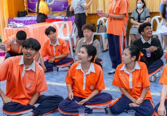 ภาพกิจกรรม  คณะวิทยาศาสตร์และเทคโนโลยี มหาวิทยาลัยราชภัฏกำแพงเพชร จัดกิจกรรมค่ายวิชาการเพื่อพัฒนากำลังคนด้านวิทยาศาสตร์และเทคโนโลยี ปีการศึกษา 2567 โรงเรียนปางศิลาทองศึกษา