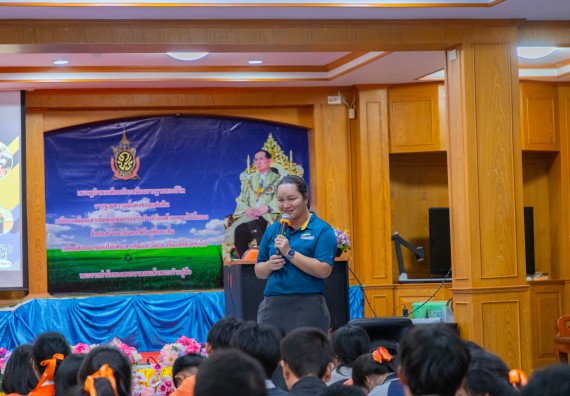 ภาพกิจกรรม  คณะวิทยาศาสตร์และเทคโนโลยี มหาวิทยาลัยราชภัฏกำแพงเพชร จัดกิจกรรมค่ายวิชาการเพื่อพัฒนากำลังคนด้านวิทยาศาสตร์และเทคโนโลยี ปีการศึกษา 2567 โรงเรียนปางศิลาทองศึกษา