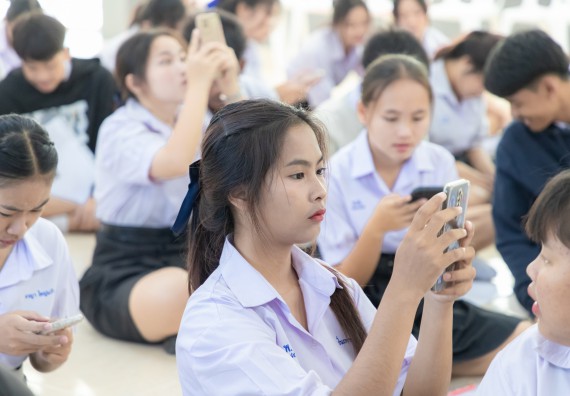 ภาพกิจกรรม  คณะวิทยาศาสตร์และเทคโนโลยี มหาวิทยาลัยราชภัฏกำแพงเพชร จัดกิจกรรมค่ายวิชาการเพื่อพัฒนากำลังคนด้านวิทยาศาสตร์และเทคโนโลยี ปีการศึกษา 2567  โรงเรียนหนองกองพิทยาคม