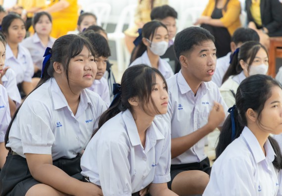 ภาพกิจกรรม  คณะวิทยาศาสตร์และเทคโนโลยี มหาวิทยาลัยราชภัฏกำแพงเพชร จัดกิจกรรมค่ายวิชาการเพื่อพัฒนากำลังคนด้านวิทยาศาสตร์และเทคโนโลยี ปีการศึกษา 2567  โรงเรียนหนองกองพิทยาคม