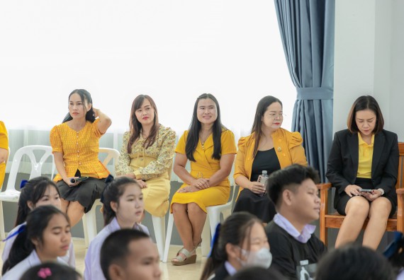 ภาพกิจกรรม  คณะวิทยาศาสตร์และเทคโนโลยี มหาวิทยาลัยราชภัฏกำแพงเพชร จัดกิจกรรมค่ายวิชาการเพื่อพัฒนากำลังคนด้านวิทยาศาสตร์และเทคโนโลยี ปีการศึกษา 2567  โรงเรียนหนองกองพิทยาคม