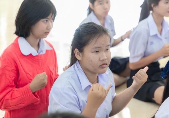 ภาพกิจกรรม  คณะวิทยาศาสตร์และเทคโนโลยี มหาวิทยาลัยราชภัฏกำแพงเพชร จัดกิจกรรมค่ายวิชาการเพื่อพัฒนากำลังคนด้านวิทยาศาสตร์และเทคโนโลยี ปีการศึกษา 2567  โรงเรียนหนองกองพิทยาคม