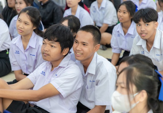 ภาพกิจกรรม  คณะวิทยาศาสตร์และเทคโนโลยี มหาวิทยาลัยราชภัฏกำแพงเพชร จัดกิจกรรมค่ายวิชาการเพื่อพัฒนากำลังคนด้านวิทยาศาสตร์และเทคโนโลยี ปีการศึกษา 2567  โรงเรียนหนองกองพิทยาคม